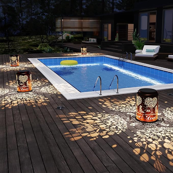 Solar Lanterns Outdoor Garden Decor Gifts for Her Wife Husband Him Couple Ideal Gift for Wedding Romantic Birthday Anniversary Valentines Bridal Shower