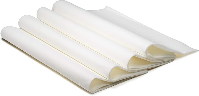 " OCCASIONS " 960pcs set (120 Guests)-Heavyweight Wedding Party Disposable Plastic Plate Set -120 x 10.5'' + 120 x 7.5'' + Silverware + Cups +linen like paper Napkins (Plain Ivory)