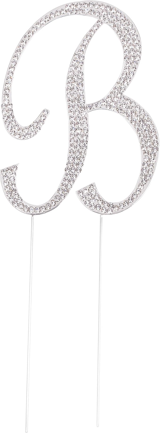 LOVENJOY Monogram Cake Topper Letter B, Gift Boxed