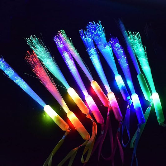 Glow Sticks Bulk, 72 Pcs LED Light Up Wands Glow Sticks with 3 Modes Colorful, Glow in The Dark Party Supplies for Wedding, Raves, Concert, Party