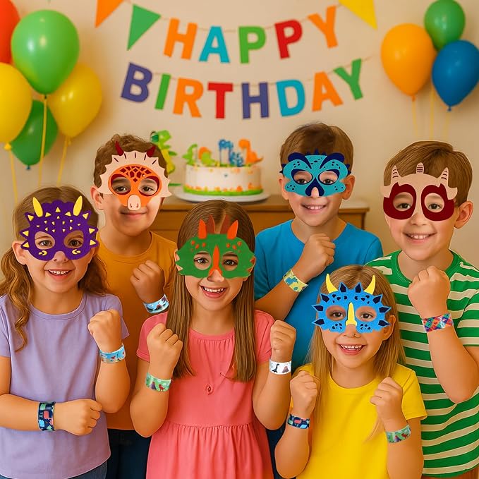 Rotel Dinosaur Party Favors 12 Kids Set,Return Gifts for Dinosaur Birthday Party Supplies,Goodie Bags & Game Prizes for Kids,Dino Themed Parties Decorations Gifts,School Classroom Rewards Toys