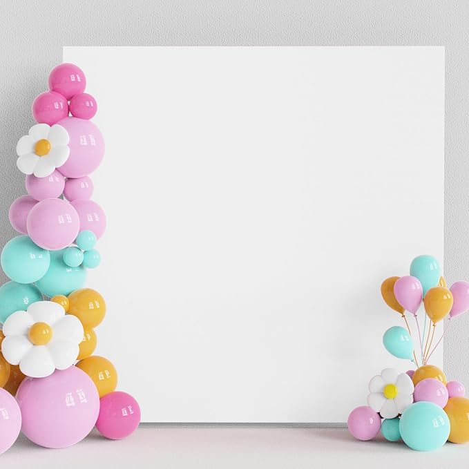 Wokceer Wedding Arch Stand 6.6x6.6FT and Square Arch Covers Bundle Square Balloon Arch Stand for Wedding Ceremony Birthday Party White