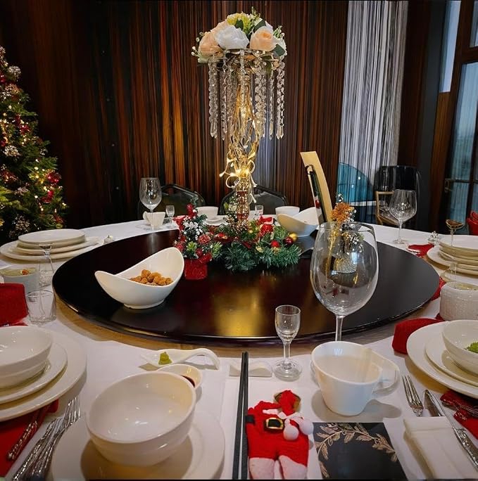 6 pcs 21.65 Inch Wedding Gold Flower Centerpieces Crystal Metal Flower Vase Wedding Centerpieces for Tables Decorations