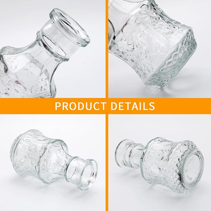 Glass Bud Vase Set of 32 pcs,Bud Vases in Bulk,Small Vases for Centerpieces, Mini Flower Vase Bulk for Rustic Wedding Home Table Decorations