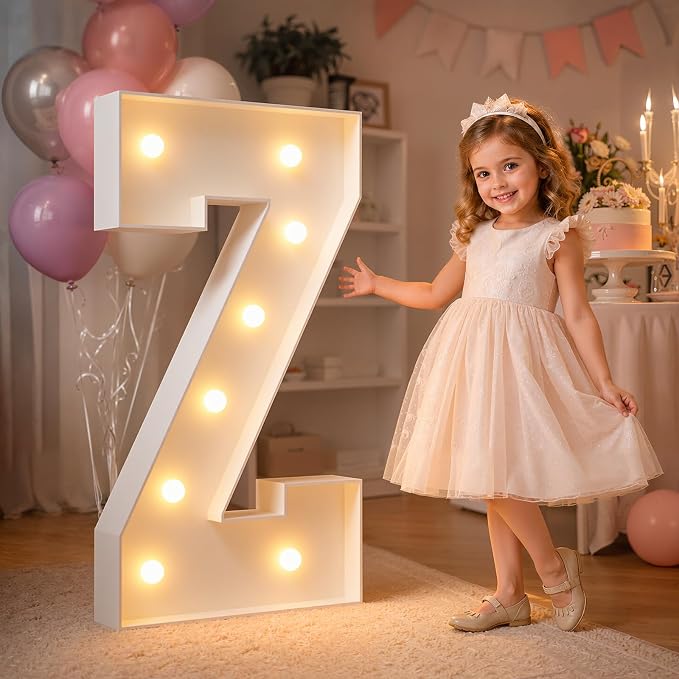 imprsv Marquee Light Up Letters, 3FT Marquee Letters for Birthday Baby Shower Wedding Decorations Light Up Letters for Engagement Party Decor, Large Marquee Letters for Party Decorations, Letter Z