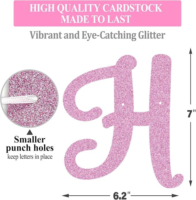 Butterfly Birthday Decorations Party Supplies with Pre-strung Happy Birthday Banner,Flower Garland,Cake Cupcake Toppers,Hanging Swirls, Paper Fan Spring-themed Decor Pack for Women Girls (Pink)