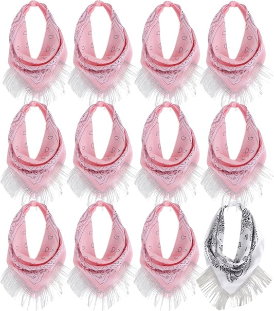 Pop Fizz Designs Disco Cowgirl Bachelorette Bandanas | Last Disco Party Decorations Nashville Bachelorette Party Favors