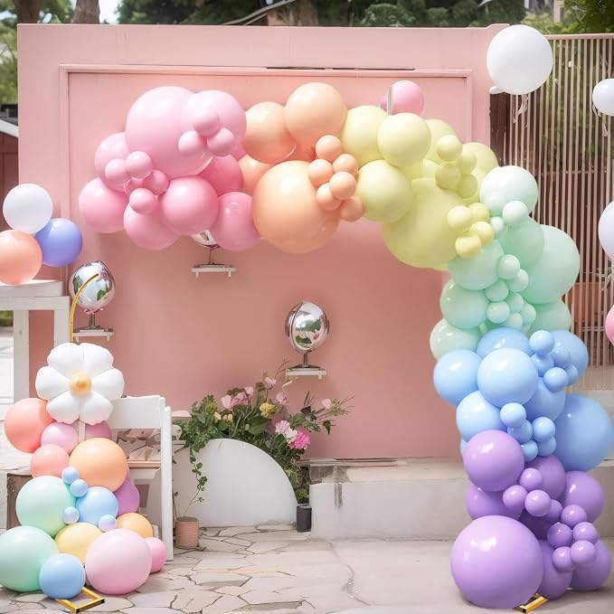 Wedding Arch Backdrop Stand, Metal Arch Stand Wedding Arch Frame Wedding Arches for Ceremony Gold Arch Backdrop Flower Arch Stand Floral Arch Birthday Party, Graduation Background Decoration