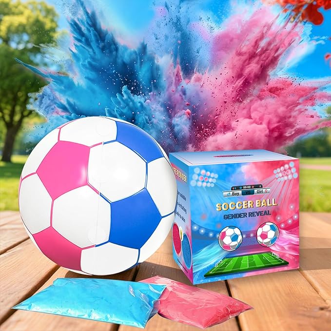 GenderRevealSoccerBall