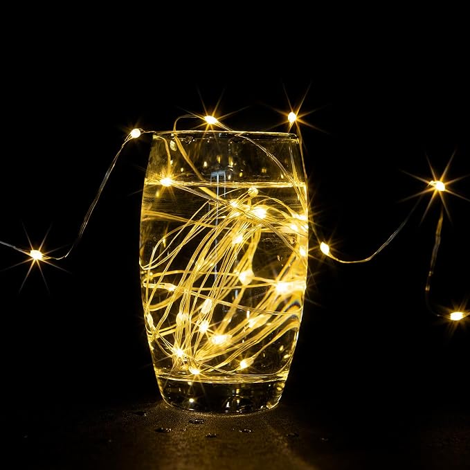 Fairy Lights Plug in,66FT 200LEDs Waterproof Led String Lights,8 Modes Remote Twinkle Light for Outdoor Indoor Christmas Wedding Birthday Garden Party Decorations,Silver Wire,Warm White