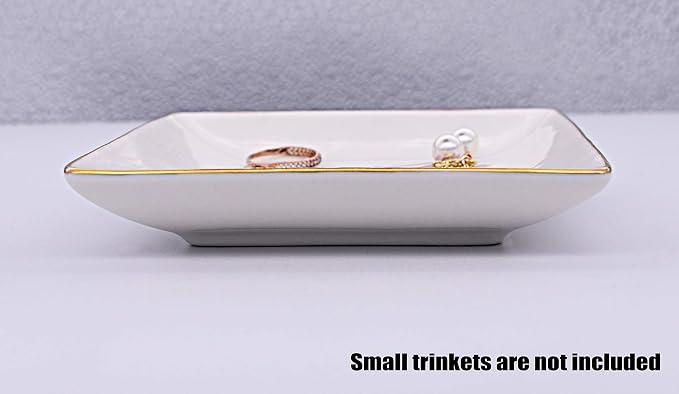 Bridesmaid Gift From Bride - The One Where You're My Maid of Honor-Bachelorette Party Gift -Wedding Gifts for Maid of Honor Besties Women-Friends TV Show–Ceramic Jewelry Holder Ring Dish Trinket Tray