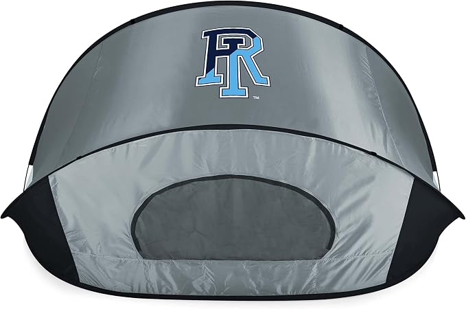 PICNIC TIME NCAA Georgia Tech Yellow Jackets Manta Portable Beach Tent, Pop Up Tent, Beach Sun Shelter Pop Up, (Gray with Black Accents)