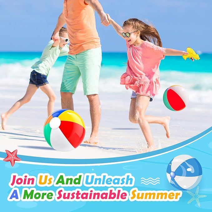 INNOCHEER Pool Party Favors Beach Party Favors for Kids 3-4-5-8-12, 120 PCS Goodie Bags Stuffers for Kids Summer Toys, Beach Balls, Crayons, Coloring Books Beach Pool Toys for Kids Ages 4-8-12