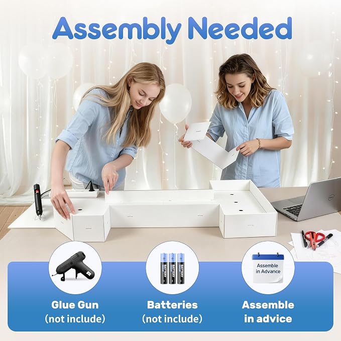 4FT Marquee Numbers, Light Up Numbers 1 With Cool Light, Large Numbers for 1st 21st Birthday Party Decorations, Anniversary Decor DIY Kit