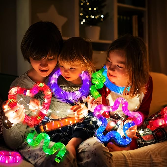 Glow Sticks Bulk Party Favor Supplies for Kids 48 PCS,Glow in the Dark Bracelet Necklace Accessories for Birthday Wedding Parade Throws,Goodie Bag Stuffers Prizes for Toddler Boys Girls