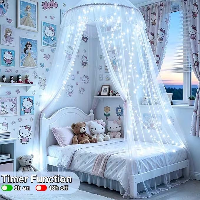QITONG 2 Pack Battery Operated String Lights, Each 33ft 100 LED White Christmas Lights Outdoor Waterproof, 8 Modes Clear Wire Twinkle Fairy Lights Indoor with Remote