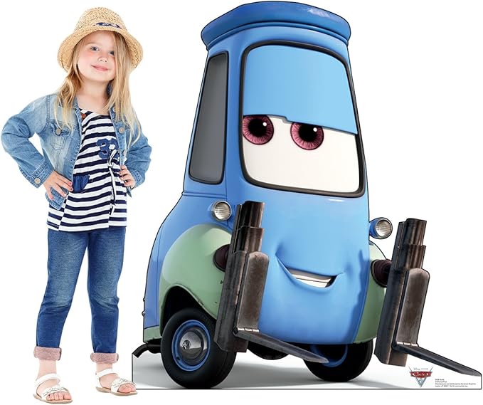 Cardboard People Guido Life Size Cardboard Cutout Standup - Disney Pixar's Cars 3 (2017 Film)