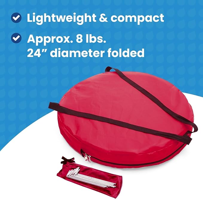 WeatherPod® Pop-Up Sports Tent 1-2 Person – Instant Setup MyPod™ Original Shark Tank All-Weather Shelter for Outdoor Sports, Rain, Wind & Cold