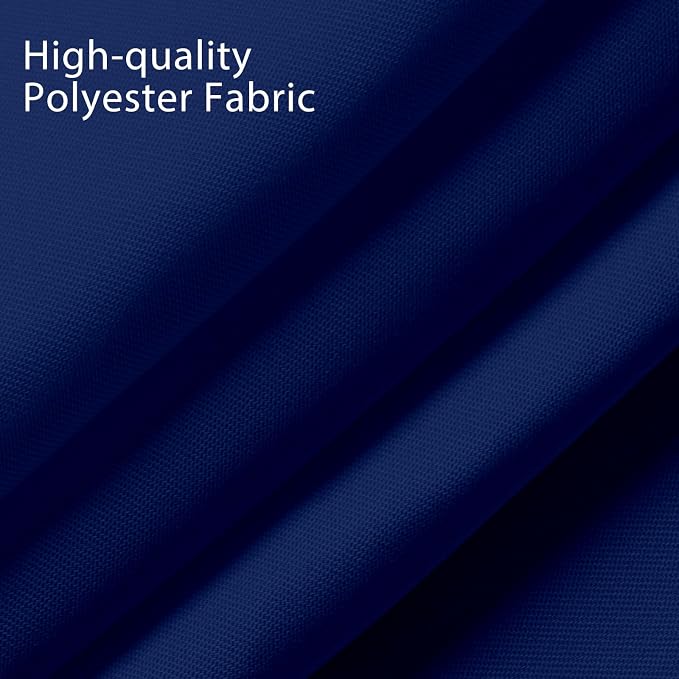 Fixwal 6 Pack Navy Blue 70 x 120 Inch Rectangle Tablecloths, Reusable Heavy Duty Washable Polyester Table Covers, Stain and Wrinkle Resistant for 6-8 Ft Tables, Wedding, Party, Baby Shower, Birthday
