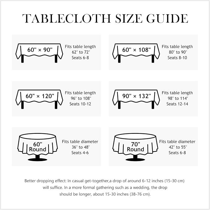 Linen World Hemstitch Linen Tablecloth,French Linen Navy Tablecloth 55" x 55" Inch,Washable Square Table Cloth for Dining,Outdoor,Weddings and Restaurants,Decorative Thanksgiving Christmas