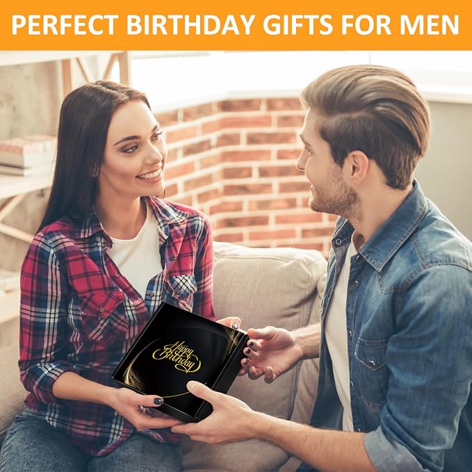 30th Birthday Gifts for Men, 30th Birthday Decorations for Men, Party Decor Supplies including King Crown & Sash & Banner & Balloons & Cake Topper & Candles