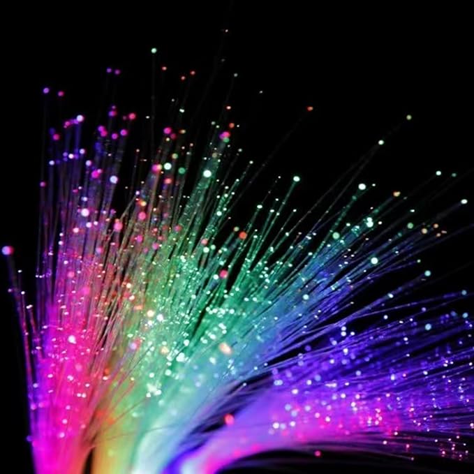 60 Pack Fiber Optic Wands,LED Light Up Wands with 3 Flashing Models,Glow in the Dark Wands for Wedding,July 4th,Birthday,Halloween,Christmas Concert Club Party Favors (Multi-colored)