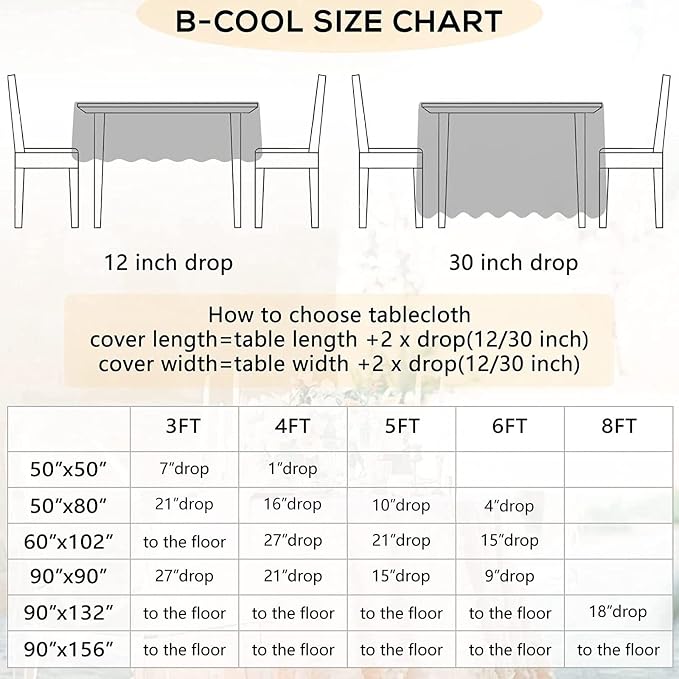 B-COOL Baby Shower Table Cloth 90x132 Inch Sequin Tablecloth Glitter Overlays Baby Blue Sparkly Glam Wedding Decor Shimmer Mermaid Theme Party Decor