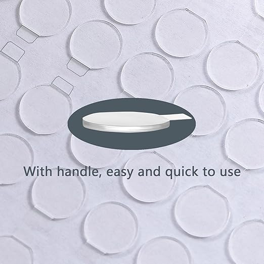 Adhesive Stick dots Two-Sided Sided Mounting Putty Stick Tack for Wall Hanging Crafts Balloons Festival Party Decorations,Clean Removable(0.79"*0.79"-360)