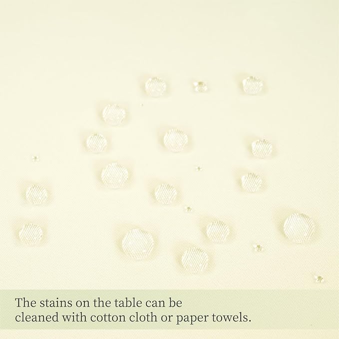 Pesonlook 10 Pack Beige Round Tablecloth 120 Inch, Waterproof Polyester Fabric Table Cloth for Round Tables, Stain Wrinkle Resistant Tablecloths Washable Table Cover for Wedding Dining Party Banquet