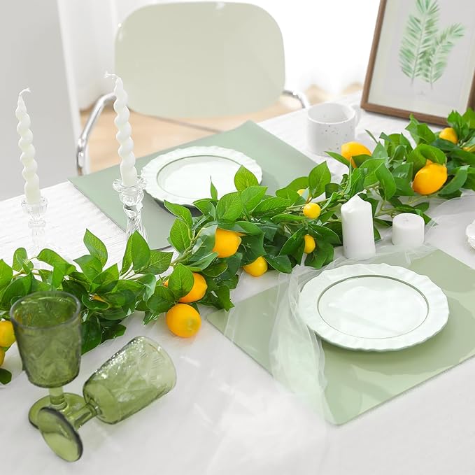 3 Strands Odorless Artificial Vines, 6FT Silk Ivy Garland, Fake Greenery Hanging Plants, Decoration for Party, Wedding, Room.
