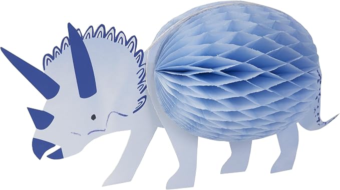Meri Meri Honeycomb Dinosaur Decorations (Pack of 3)