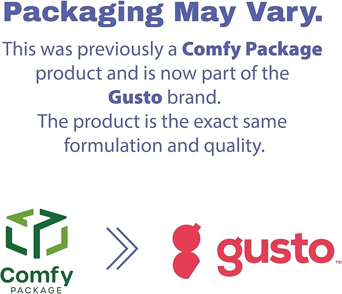 GUSTO [200 Pack] Striped Paper Drinking Straws – Sturdy & Non-Soggy – 100% Biodegradable, Food-Safe Ink, and Multi-Layered for Long-Lasting Use – Vibrant Assorted Colors (Formerly Comfy Package)