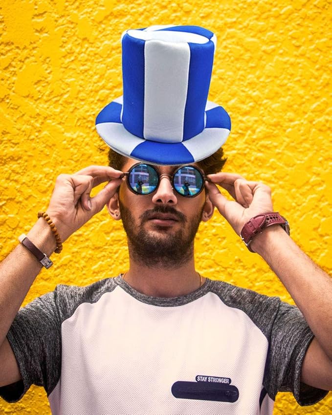 Funny Fun Party Hats for Adults 6 Pack - Assorted Novelty Costume Hats for Birthday Party Supplies, Photo Booth Props Accessories for Bachelorette, Bachelor, Wedding & Theme Events