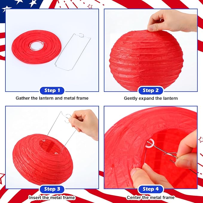 Panelee 12 Pcs British Party Decoration Britain UK England Flag Theme Hanging Paper Lanterns with London Double Decker Bus Telephone Booth Lanterns Decorative for Hanging Coronation Party Decor