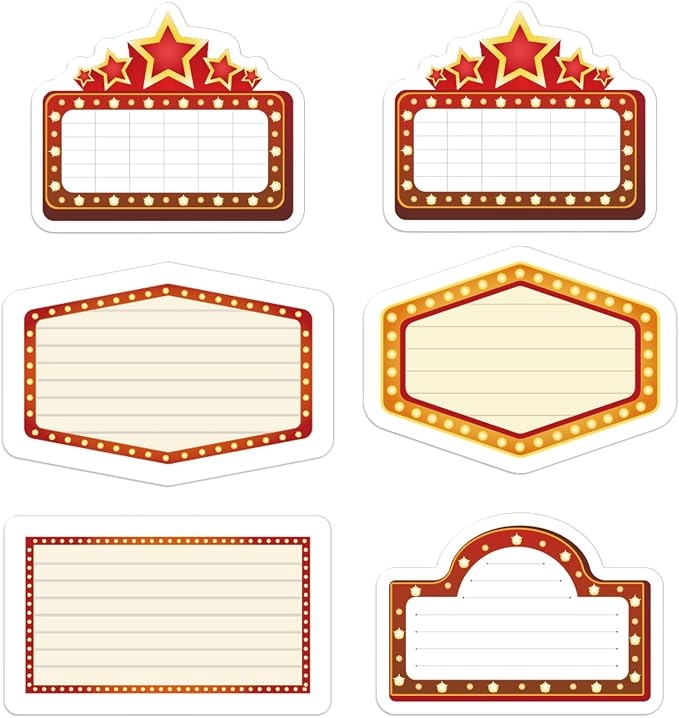 Feifeiya 6 Pack Wedding Bottle Service Sign with Letters Sticker Entrance Props Bridal Party Nightclub Bottle Service Sign with Letters for Nightclub Clubs Weddings Parties(Classic,Red)