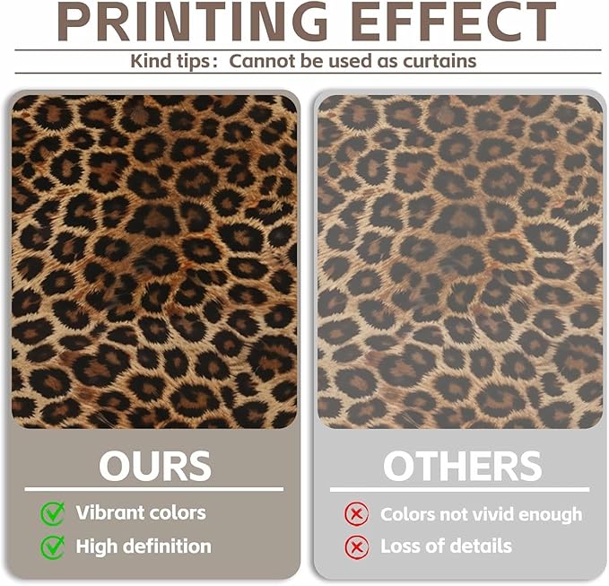 Valentines Leopard Backdrop Cheetah Brown Black Spots Prints Background Audlts Wild Theme Lady Bachelorette Birthday Baby Shower Wedding Decorations Photo Props 8x4ft Vinyl