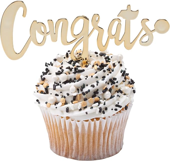 DecoPac Cheers To You Fusion Mix Sprinkles, 26oz, Shaped Candy Sprinkles in Handheld Container, Edible Decorations For Celebration Cakes, Cupcakes, Cookies and Donuts