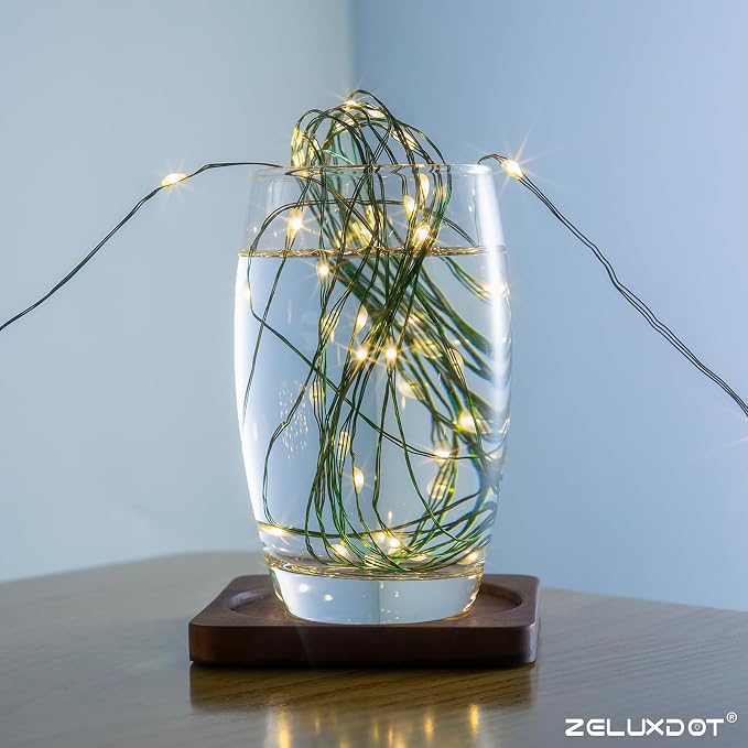Fairy Lights Plug in,660FT 2000LEDs Waterproof Led String Lights,8 Modes Remote Twinkle Light for Outdoor Indoor Christmas Wedding Birthday Garden Party Decorations,Green Wire,Warm White