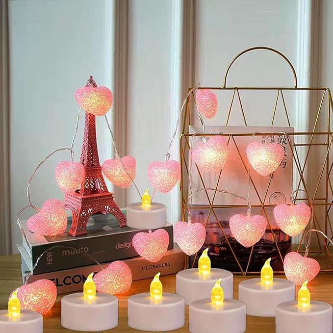Tea Lights, 200PACK Flameless LED Tea Lights Candles, Flickering WarmYellow, 200 Hours Battery-Powered Tea Light, Ideal Party, Wedding, Birthday, Gifts Home Decoration