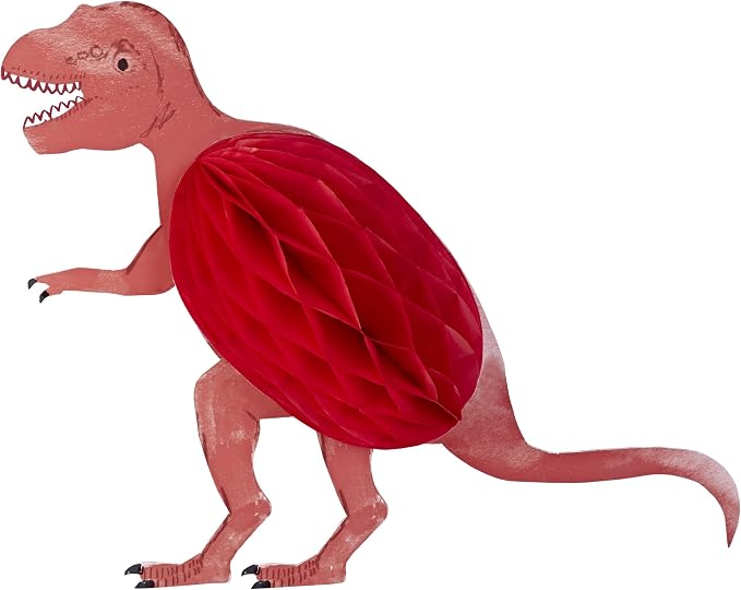 Meri Meri Honeycomb Dinosaur Decorations (Pack of 3)