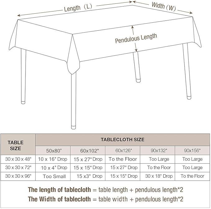 Juya Delight 50" x 80" Light Gold Sequin Tablecloth Rectangle for Wedding Birthday Party Festival Ceremony Cake Dessert Table