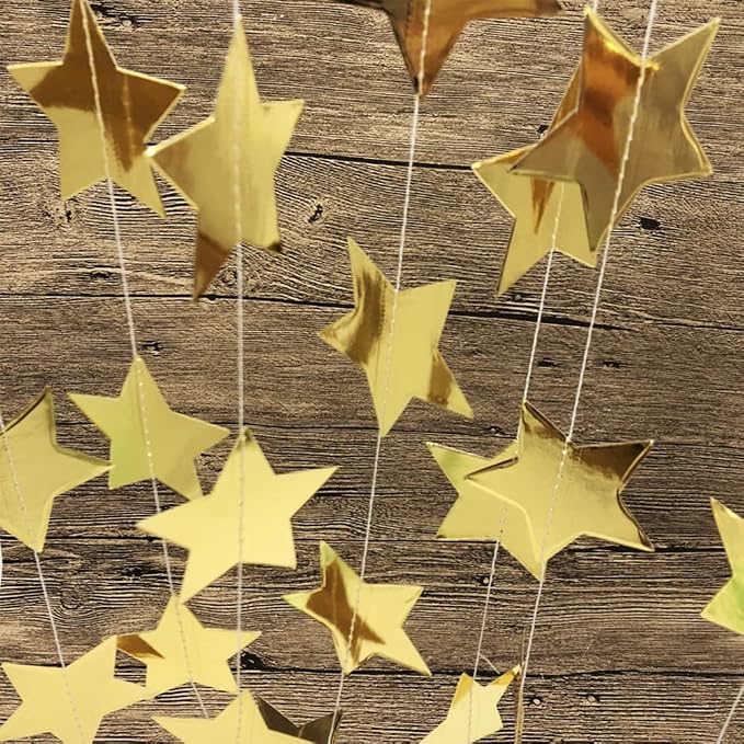 Sage Green and Pink Party Decorations Paper Lanterns Decorative Pink Gold Tissue Paper Pom Poms Sage Green Party Decorations Gold Star Garland for Baby Shower Bridal Shower Birthday Wedding Engagement