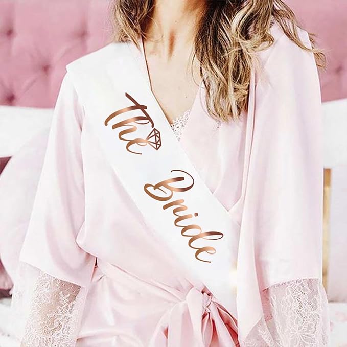 Bachelorette Sashes and Bridal Veil Set Bride Tribe Sash Bachelorette Party Favors