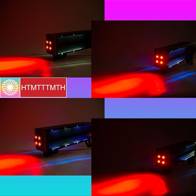 Stage LED CO2 Jet Machine Handheld Stage Effect Smoke Machine CO2 Fog Machine with RGB Lights Cannon for Nightclub Wedding Party Dj Concert Live Party Stage Special Effect