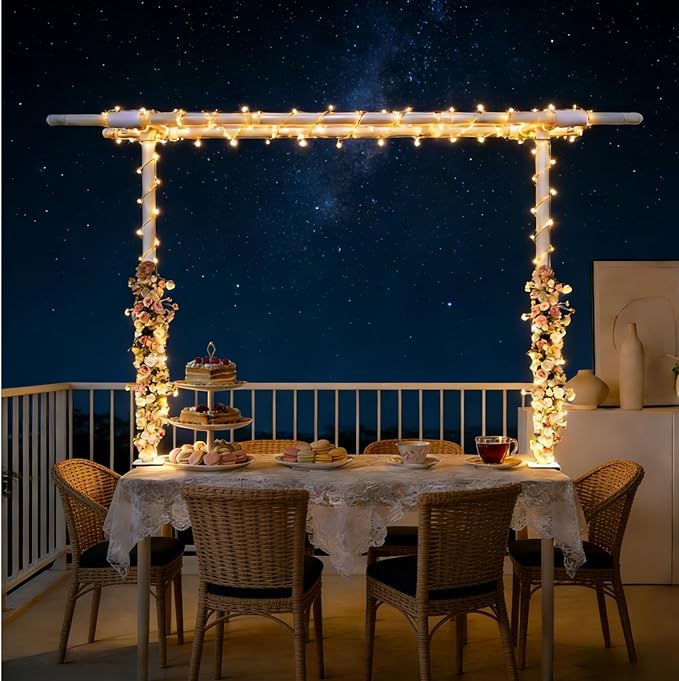 Beyeutao Over the Table Backdrop Stand with Clamps Double Crossbar 16"-87" Length 16"-45" Height Adjustable White Photo Backdrop Stand with Clamps Background Stand Metal Photo Background Stand