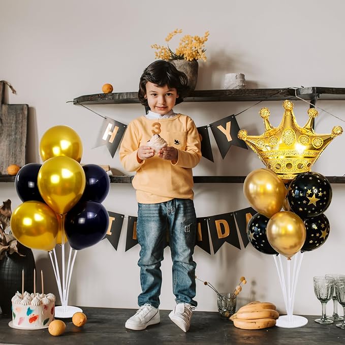 20 Sets Balloon Stand Kits,Balloon Sticks Holder with Base for Table Centerpiece Graduation Birthday Baby Shower Party Decorations