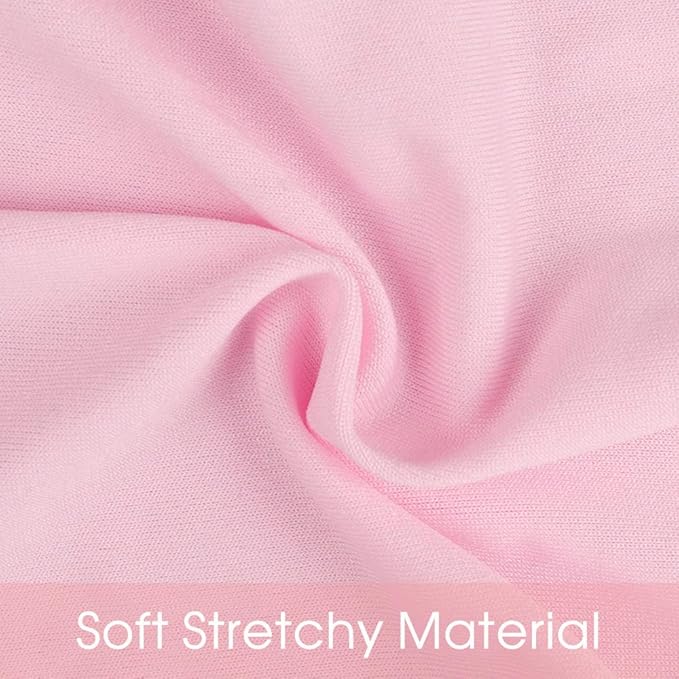 Pack of 50 Stretch Sequin Chair Sashes Chair Bands One-Sided Sequins Decor for Hotel Wedding Reception Party Event Chair Cover Decoration 4"x16" - Rose Gold