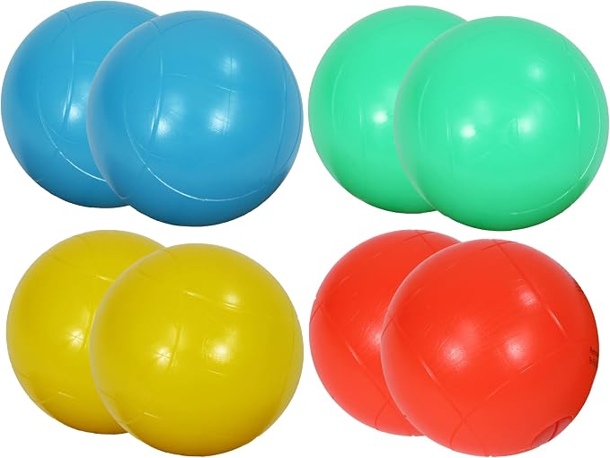 Lighted Bocce Ball Set by Water Sports, Outdoor Glow In The Dark Game for Camping, Parties and Beach Activities, Perfect for Family Game Night, Multiple Colors Medium