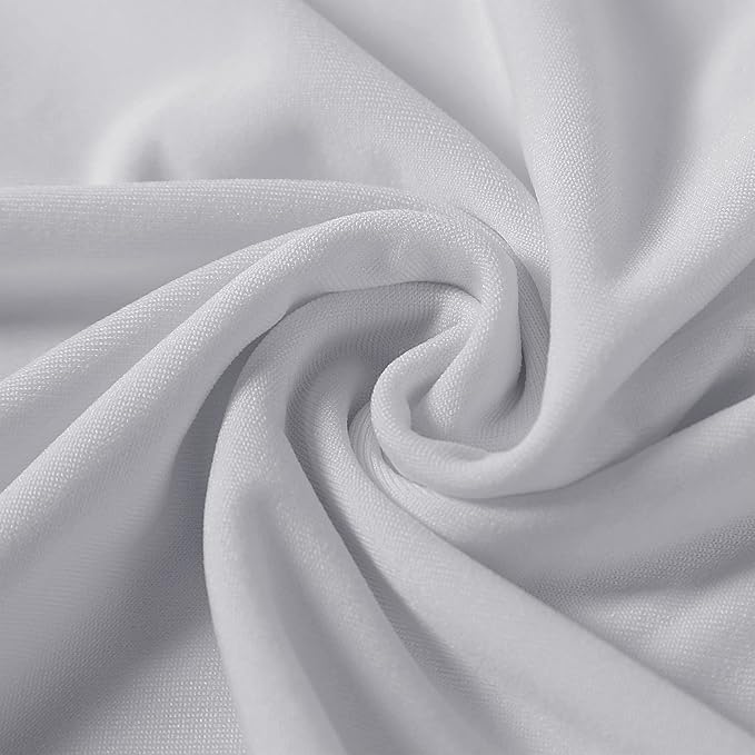 Spandex Chair Cover,12PCS,Chair Covers,Living Room Chair Covers,Removable Chair Cover Washable Protector Stretch Chair Cover for Party, Banquet,Wedding Event,Hotel(Sliver)