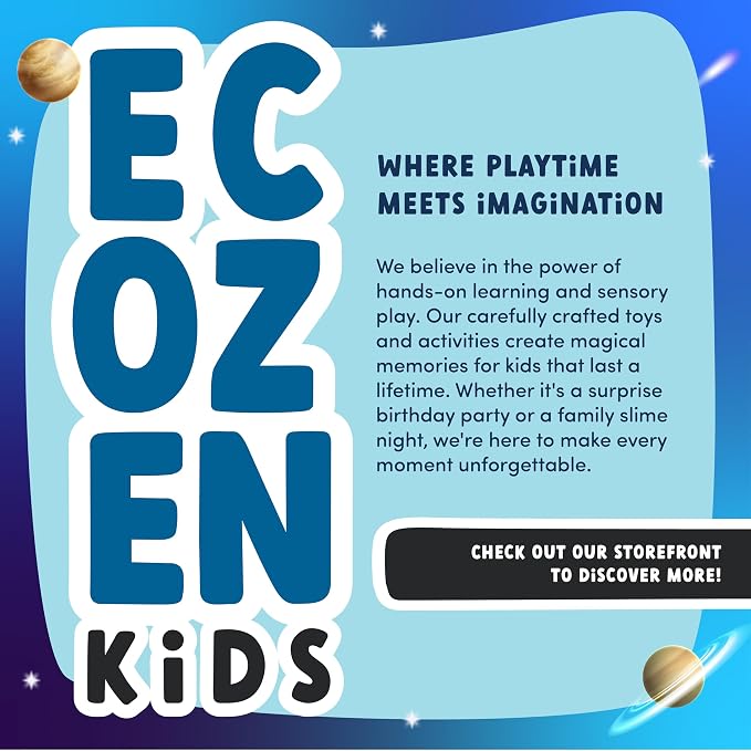 ecoZen Austranaut Birthday Party Decorations - Space Themed Supplies for 16 Guests, Includes Plates, Cups, Napkins, Banner, Cutlery, Balloons, Tablecloth, Straws, Toppers